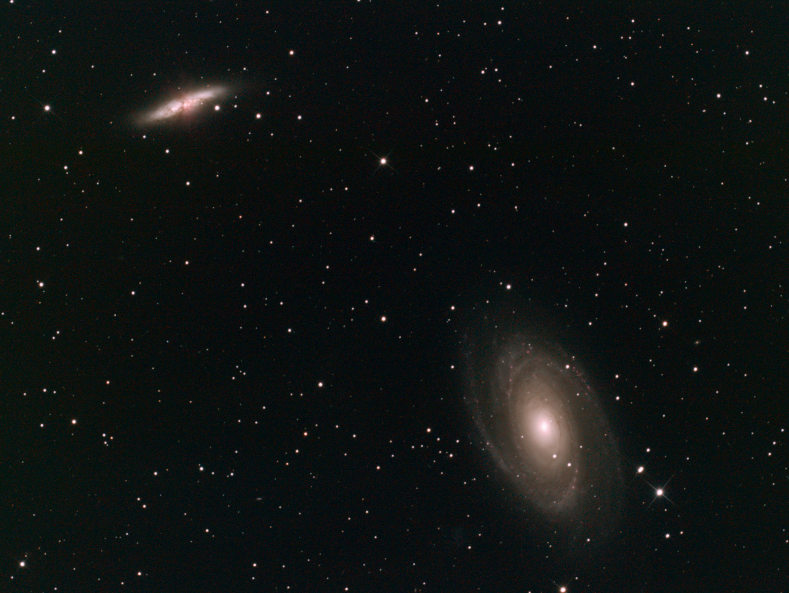 image from Bode's Galaxy & Cigar Galaxy
