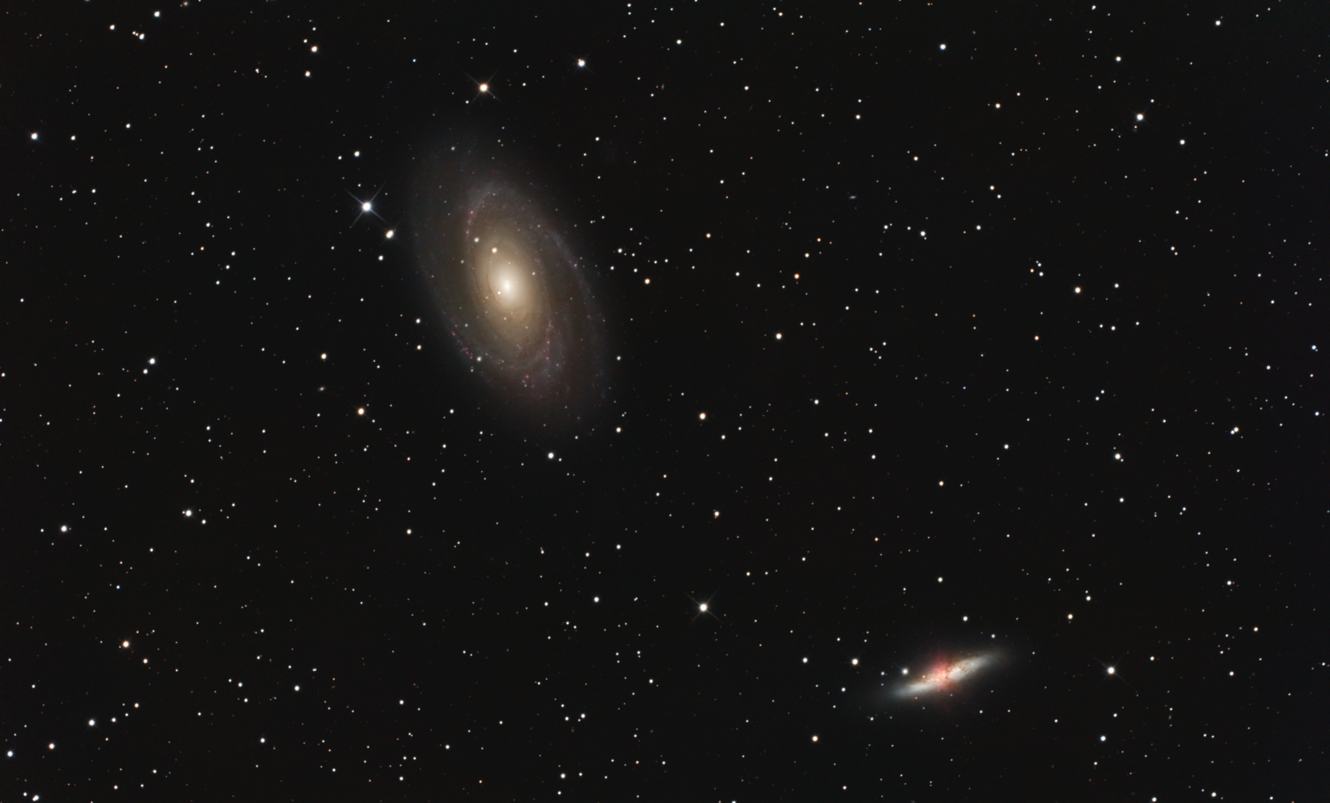 image from Bode's Galaxy & Cigar Galaxy