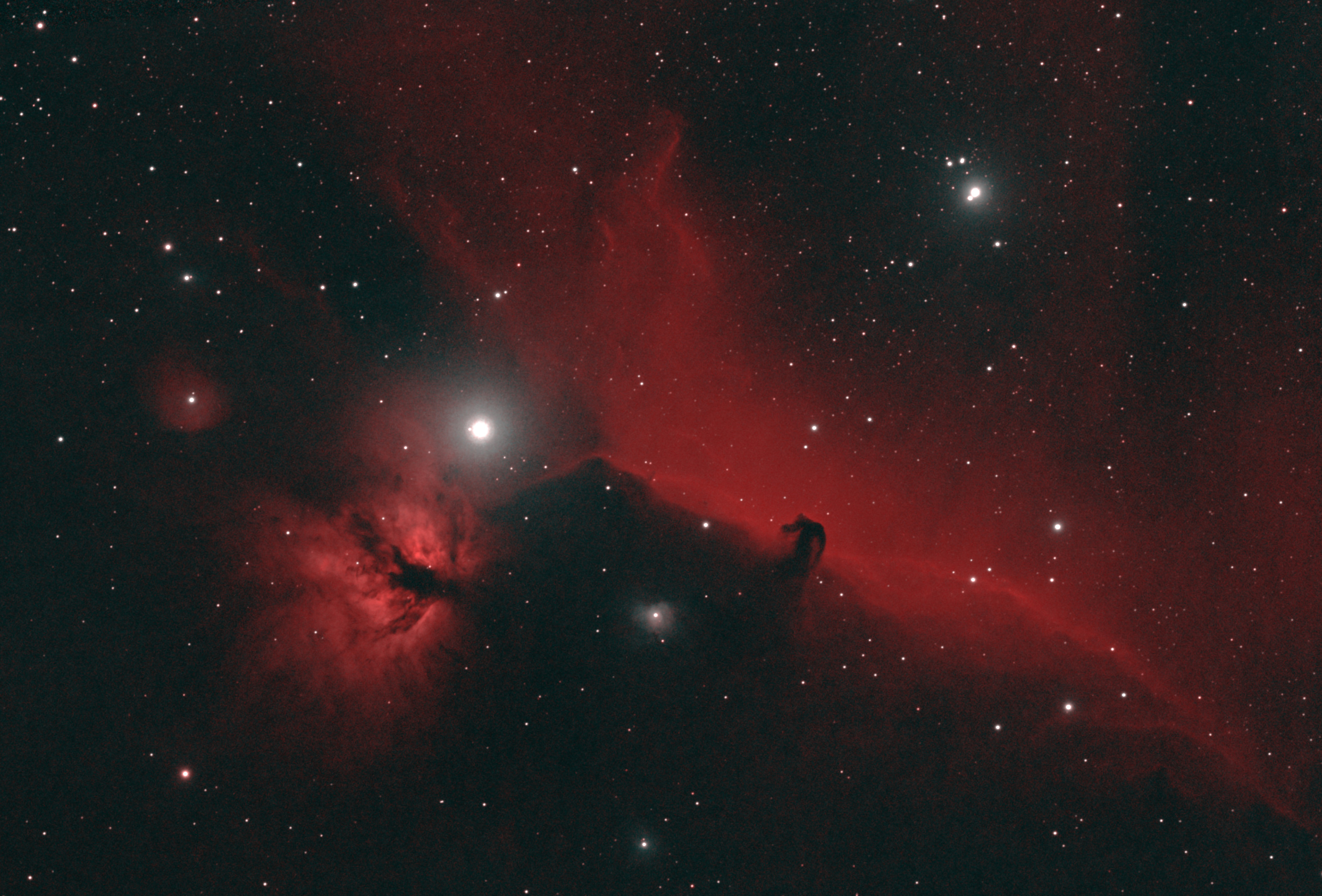 Horsehead Nebula, HOO